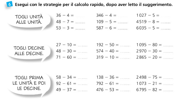 Sottrazione E Numeri Fino A 700 Digiscuola Matematica