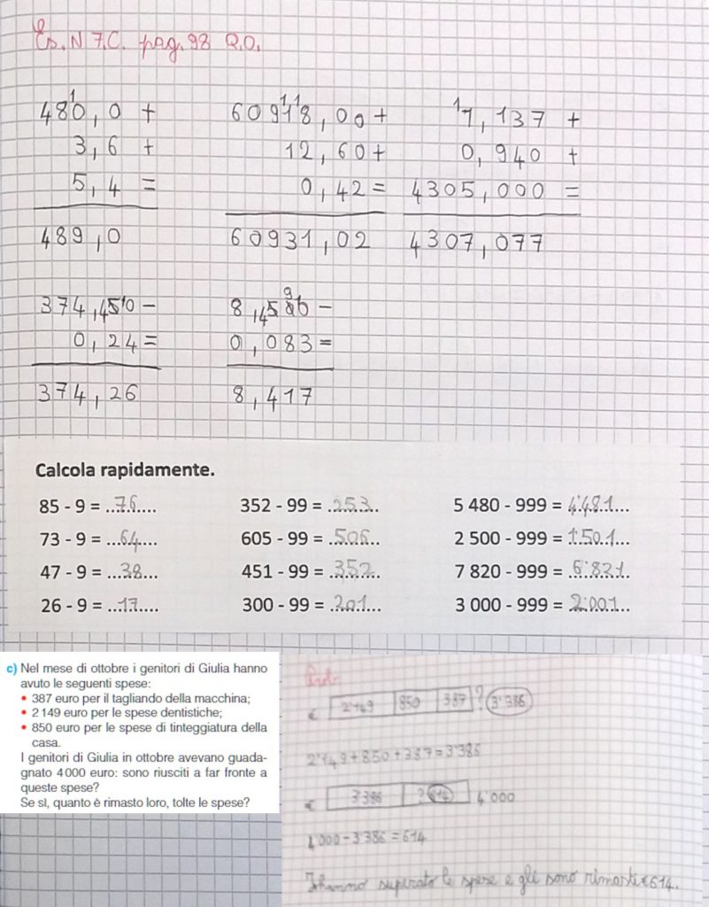 Classe Quinta Digiscuola Matematica Pagina 8