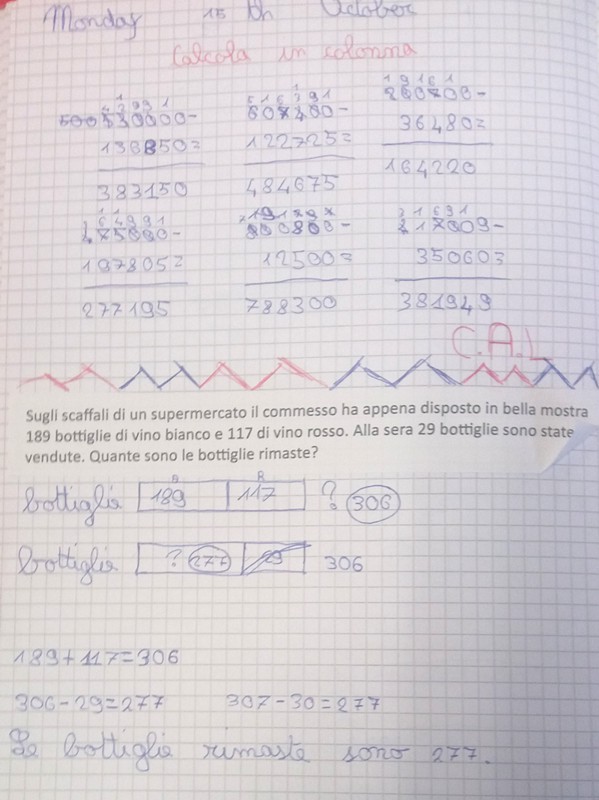 Problemi e sottrazioni | DigiScuola – Matematica