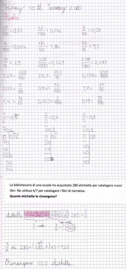 Frazioni | DigiScuola – Matematica